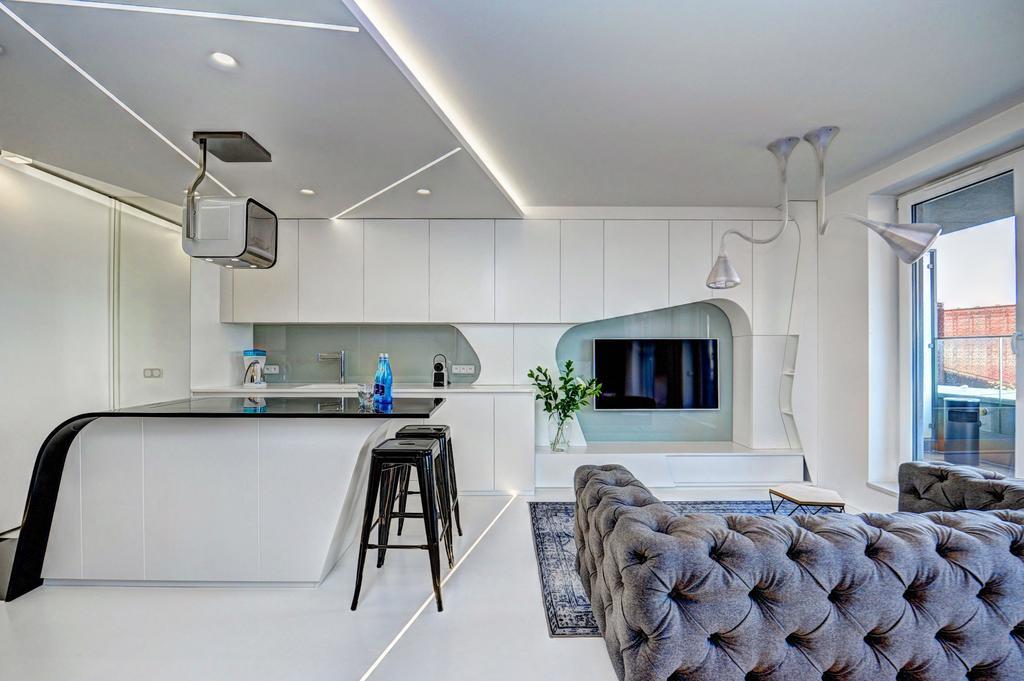 Apartment Bed&bath Futuristic